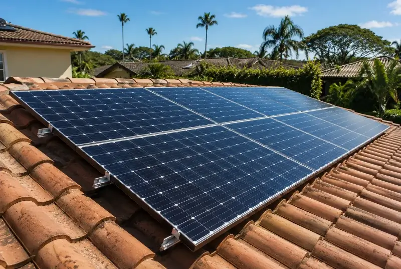 Installation de panneaux solaires à Morières-lès-Avignon